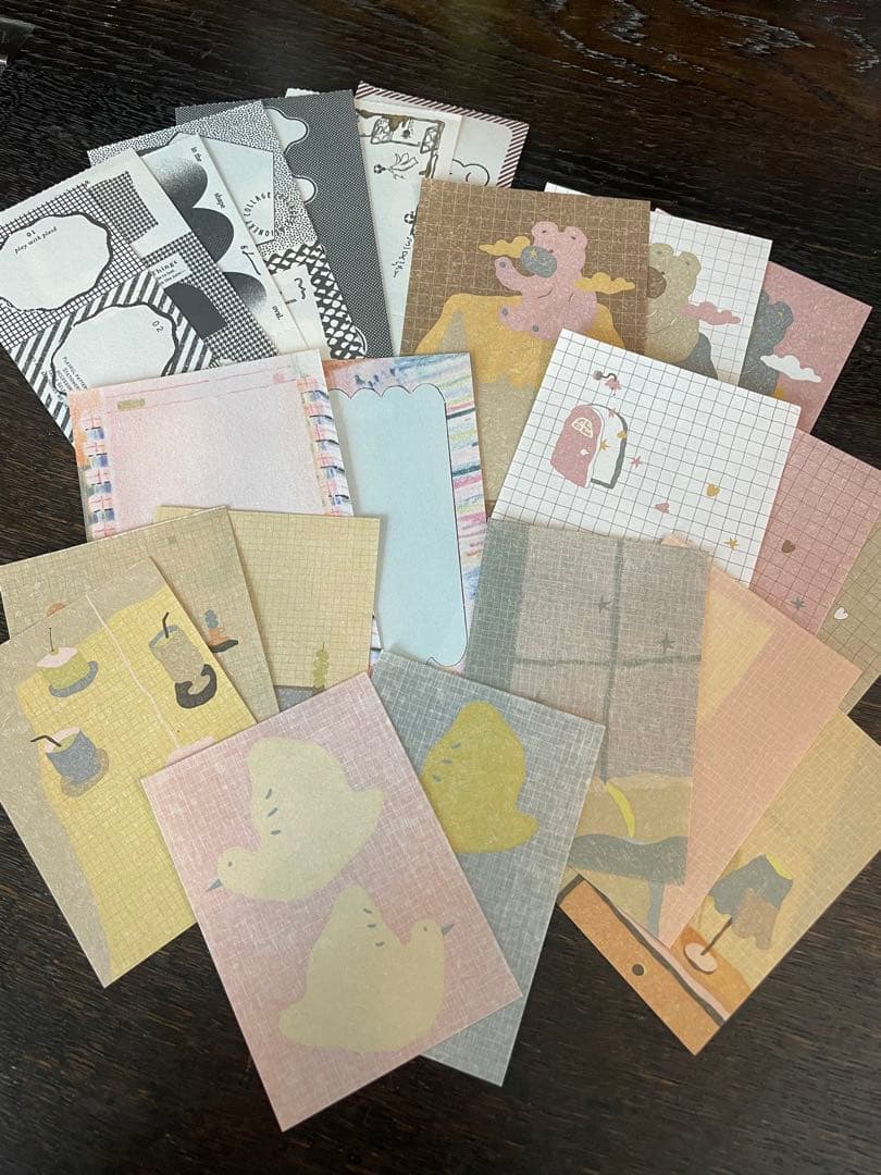 B)聖なるおすそ分けファイル　コラージュ素材　レース