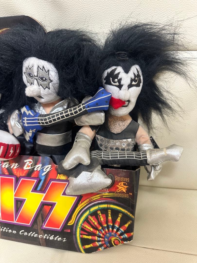 KISSレア希少1999年製 バンドメンバー ぬいぐるみ4体セット