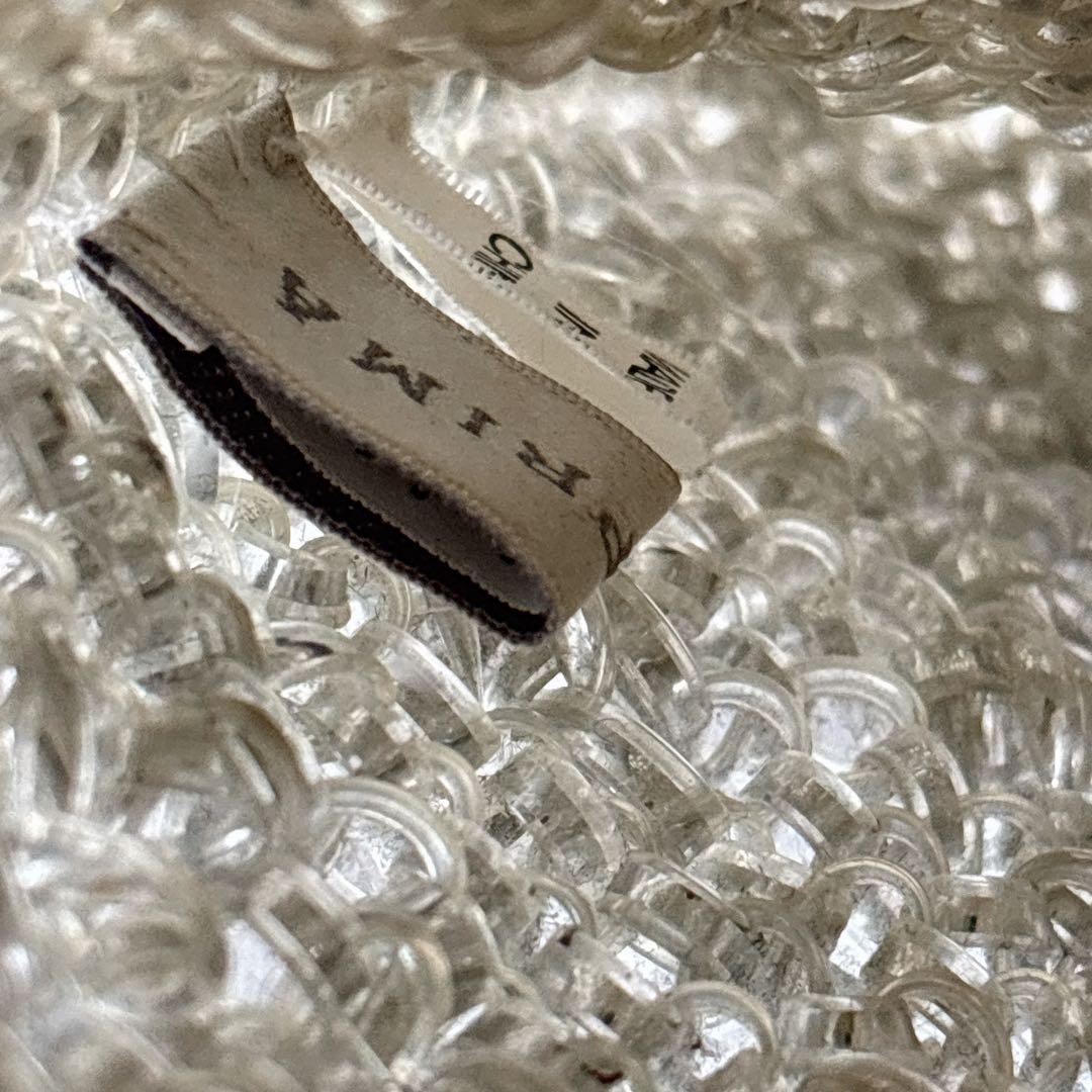 ANTEPRIMA アンテプリマ　ワイヤーバッグラージ シルバー　チェーン