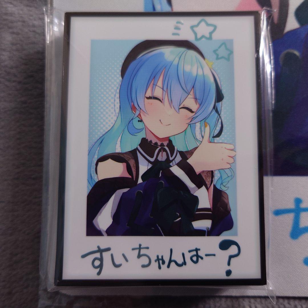 α1 ホロライブ すいちゃんは〜？&チェキ 星街すいせい スリーブ&プレイマット