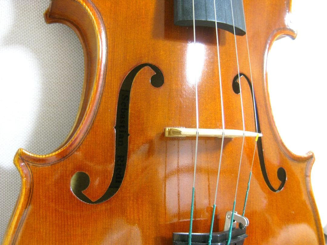 【良虎杢ドイツ製】 Sebastian Riedl バイオリン 4/4 セット