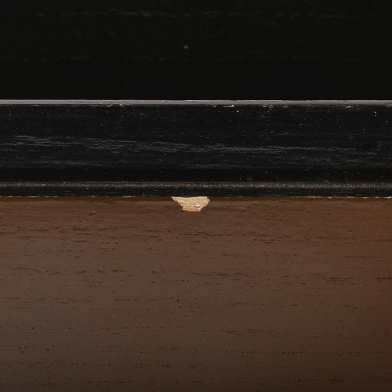 茶道具　漆塗　茶箱　黒楽茶碗　独楽棗など　七点　一式　V　6549