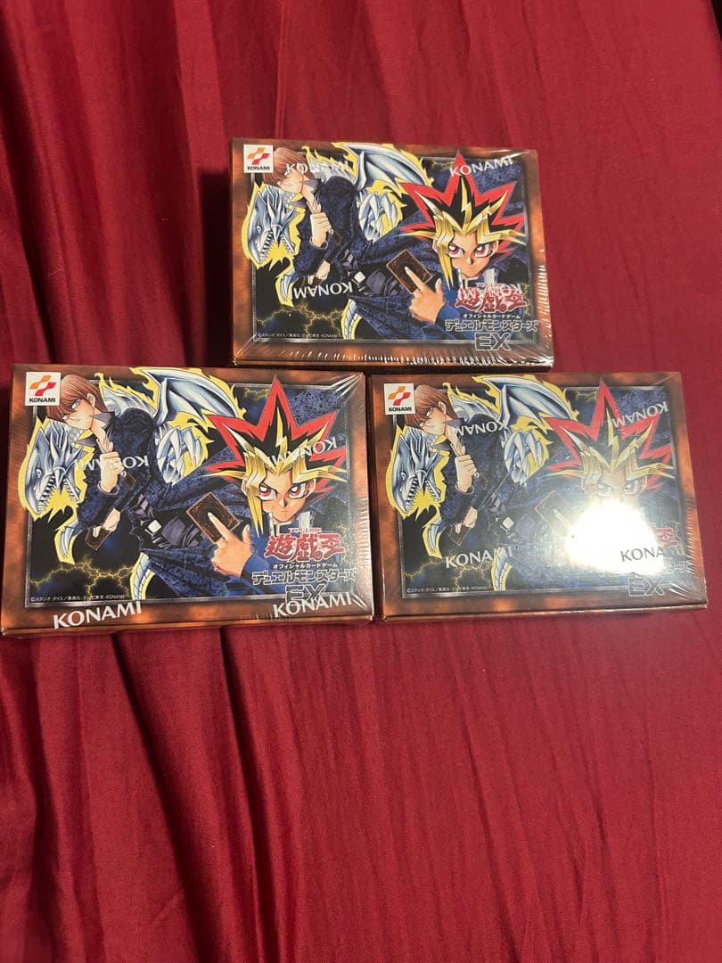 遊戯王　25th決闘者伝説　EXデッキ 3箱セット　復刻版