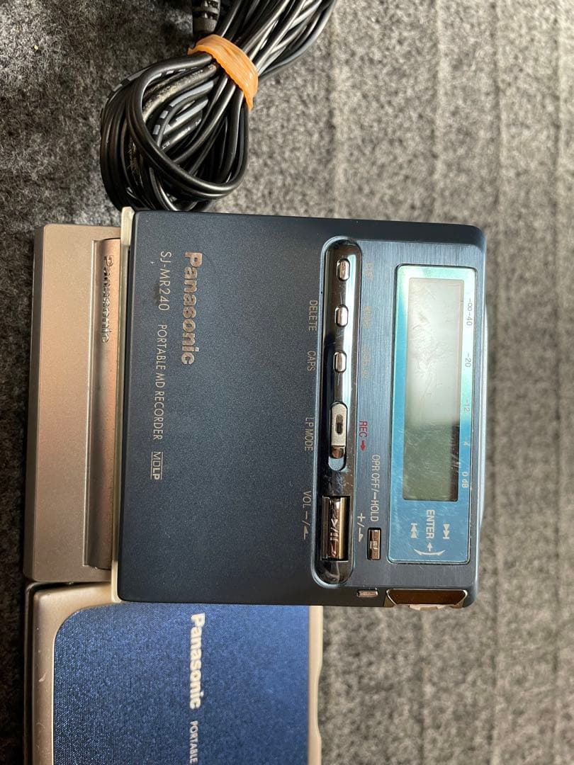Panasonic　sharp MDプレーヤージャンク品