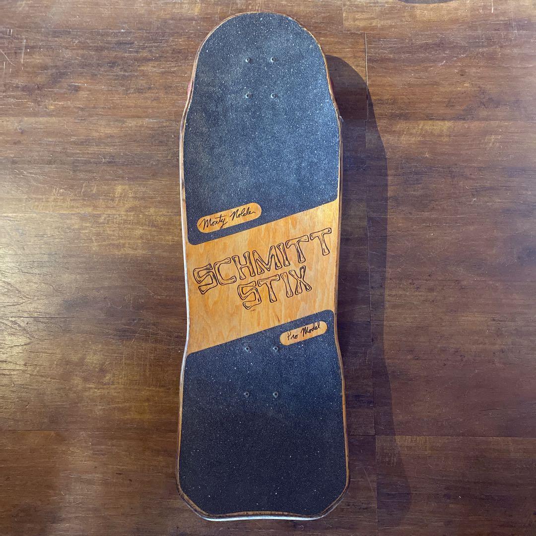 80’s old school Schmitt Stix skateboard