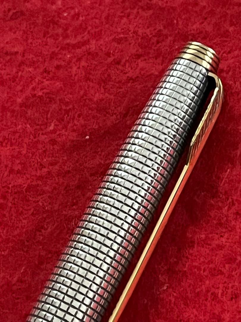 美品‼️パーカー75ボールペン シズレ スターリングシルバー ❗️リフィル新品‼️