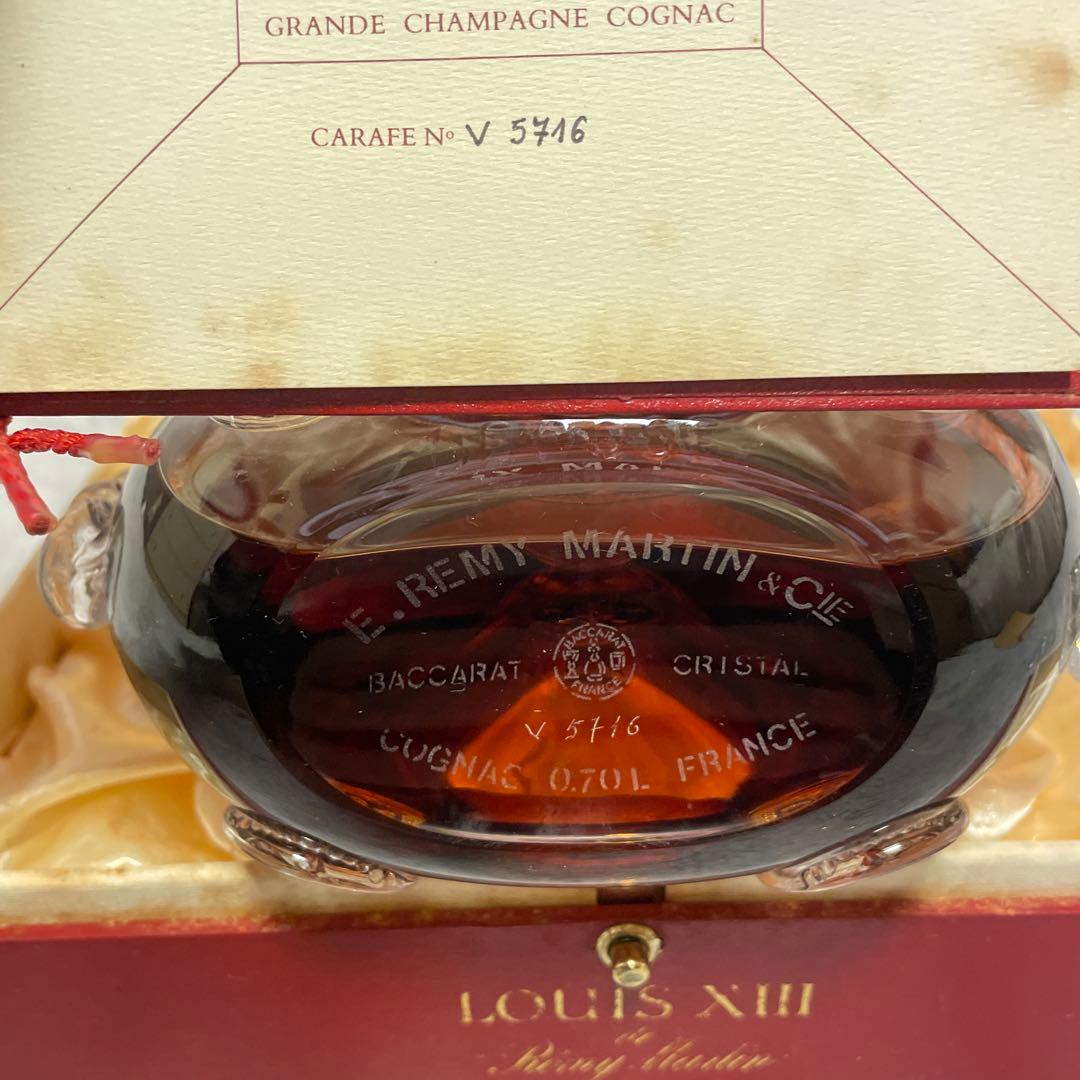 未開封美品　ルイ13世　baccaratボトル　シリアルNOあり