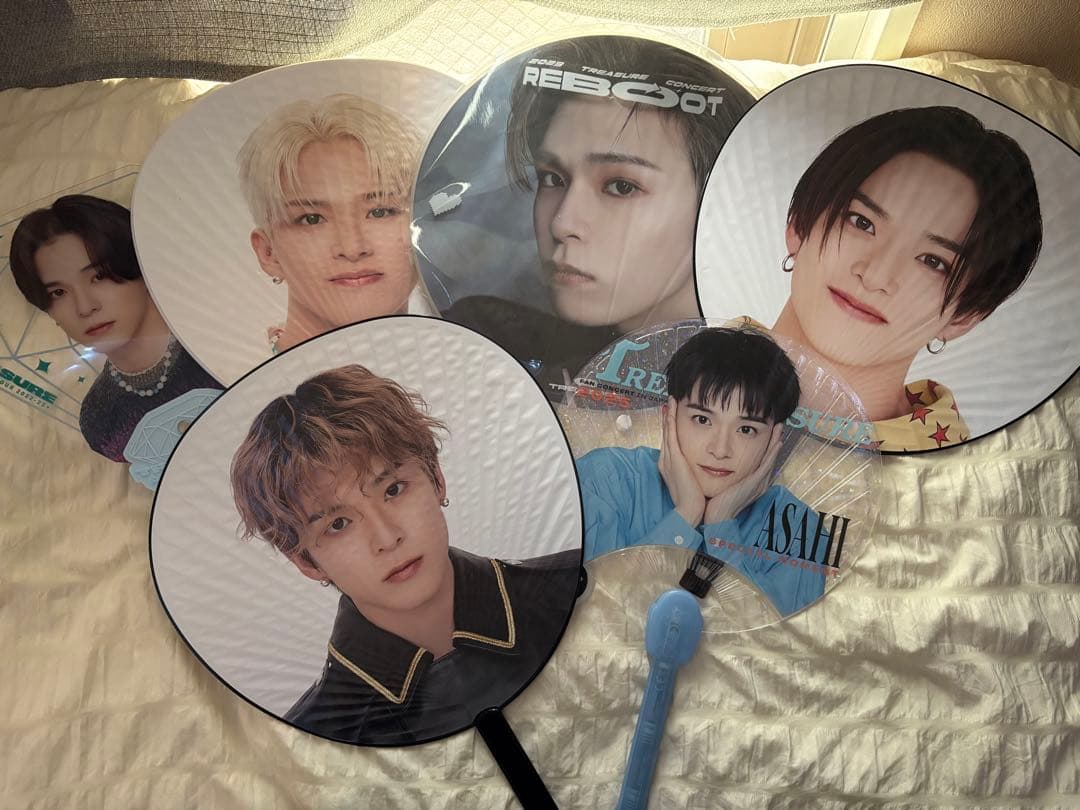 treasure アサヒ うちわ まとめ売り