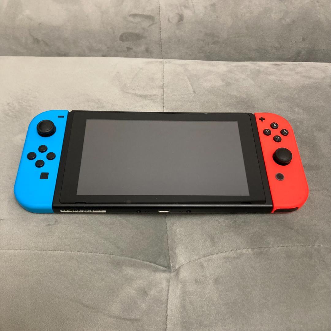 Nintendo Switch ネオンブルー・ネオンレッド【ケース付き】