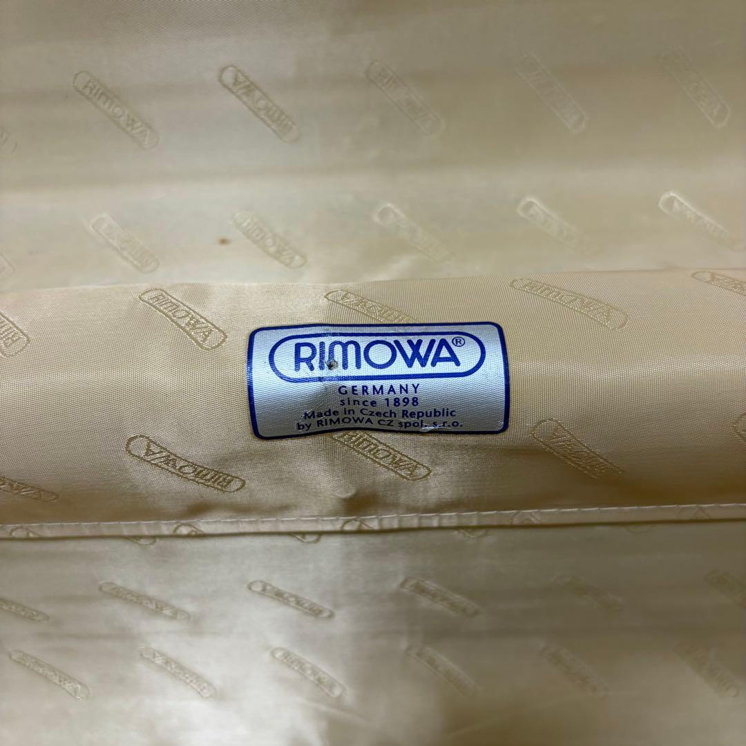 良品 リモワ サルサデラックス 35L 機内持ち込み 2輪 TSAロック 茶色