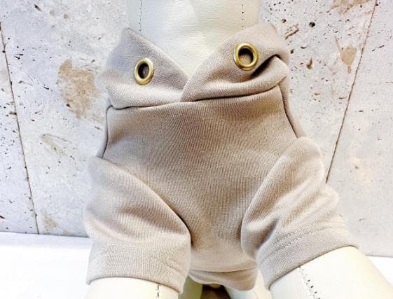 みみさま【DENIM ROSE】小型犬用プードルワッペンパーカー＋お揃いパーカー