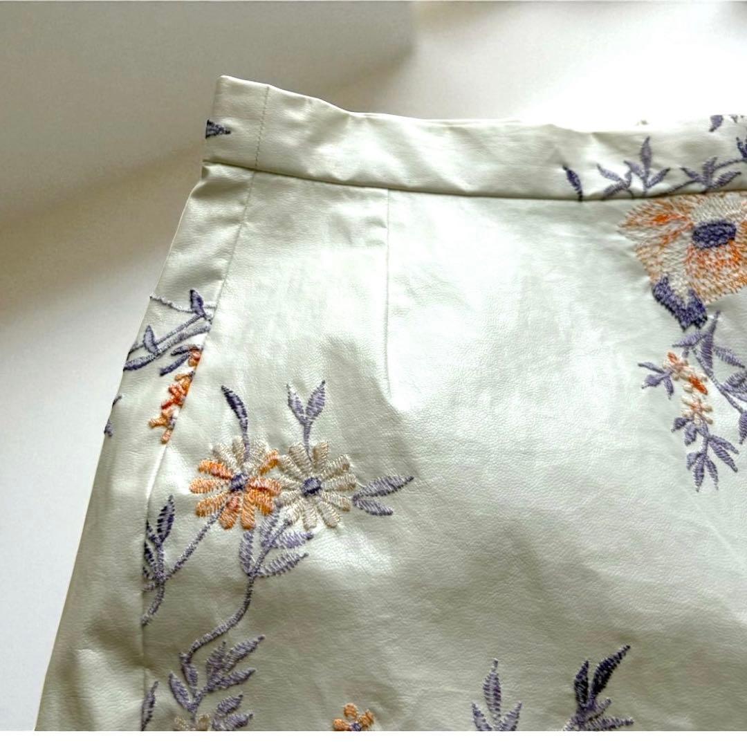 【希少 入手困難】ドリスヴァンノッテン 花柄刺繍 スカート