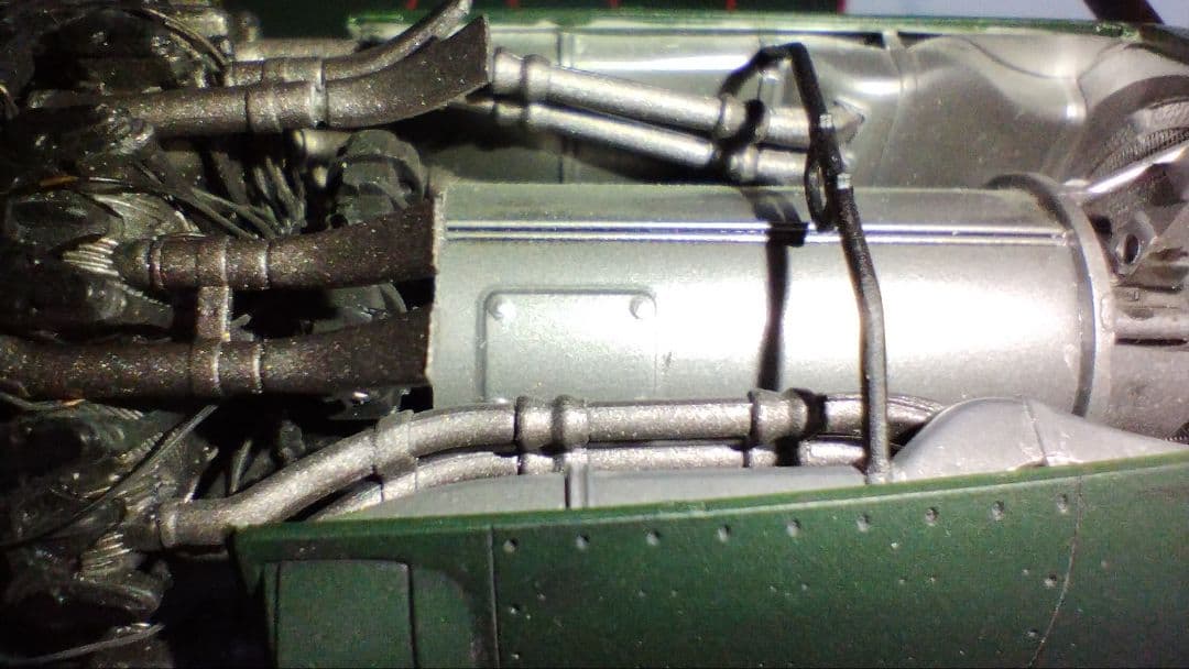 プラモデル完成機　1/32　震電