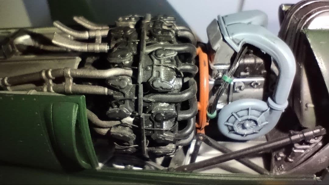 プラモデル完成機　1/32　震電