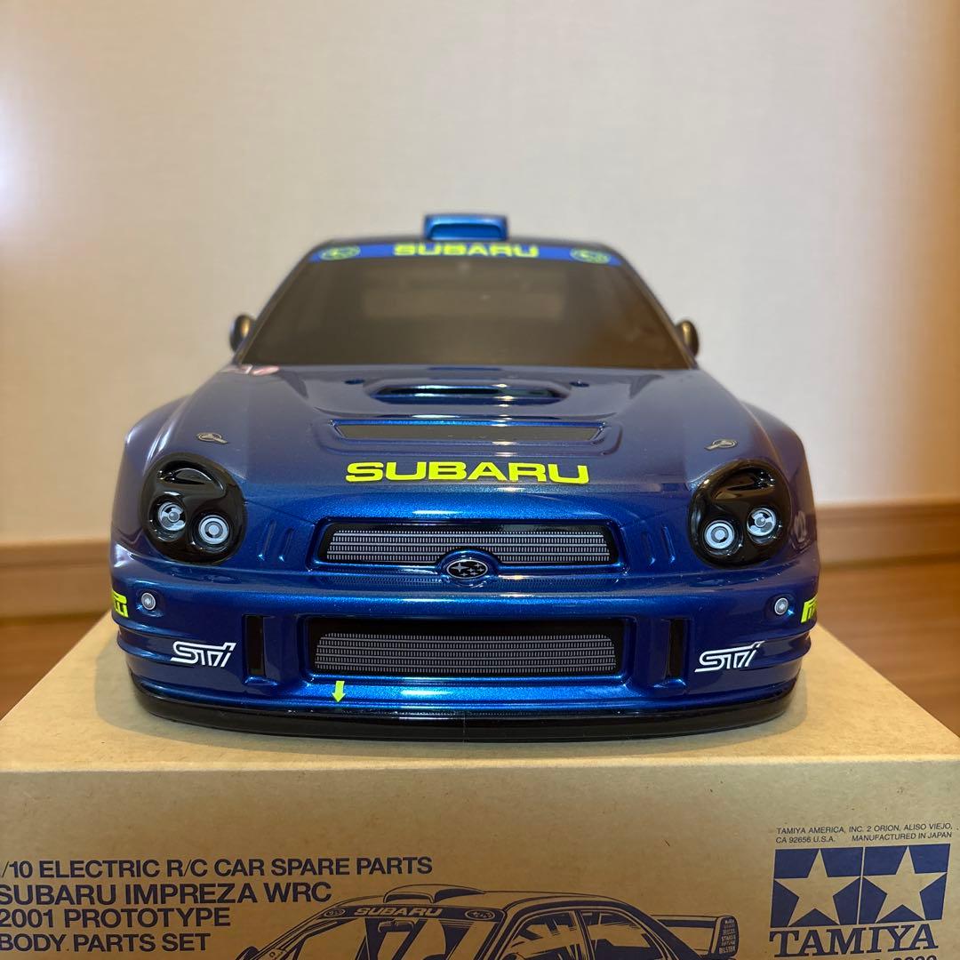 TAMIYA SUBARUIMPREZAWRC2001 プロトタイプスペアボディ