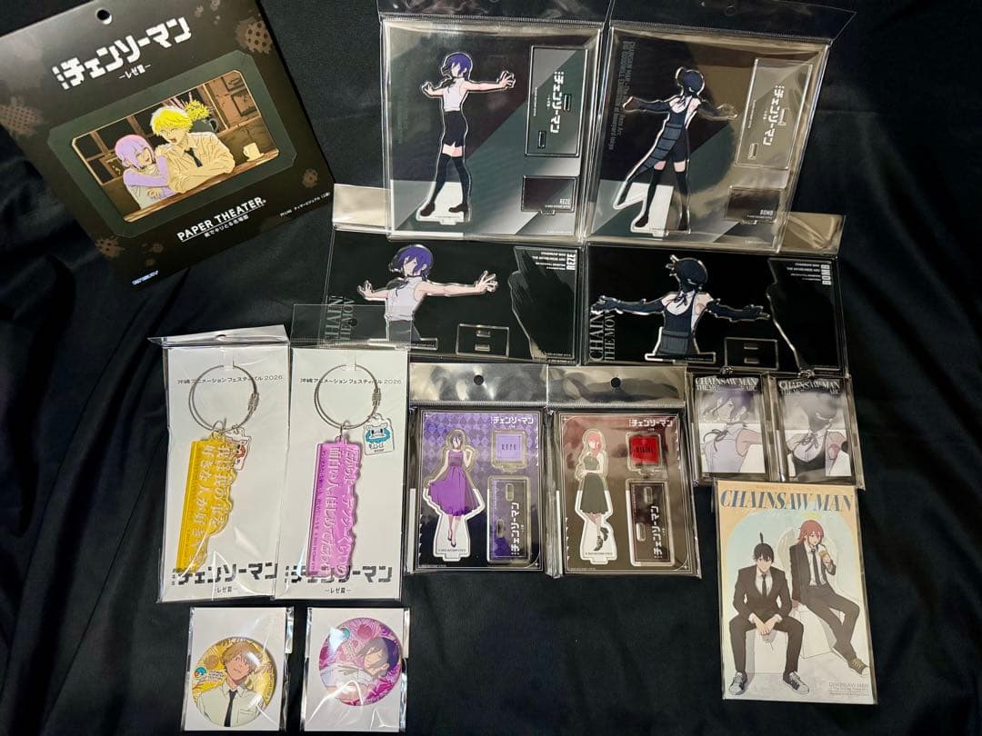 チェンソーマンレゼ編 レゼ アクスタ 缶バッジ ちみけもますこっと 一部マキマ