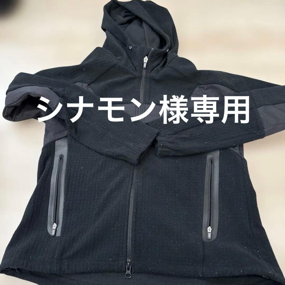 PEARLY GATES フード付きジャケット ブラック