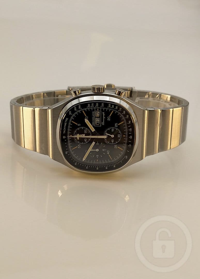 待望のテレビスクリーン型【御代田os00/新品】ムーンウォッチ クロノグラフ①