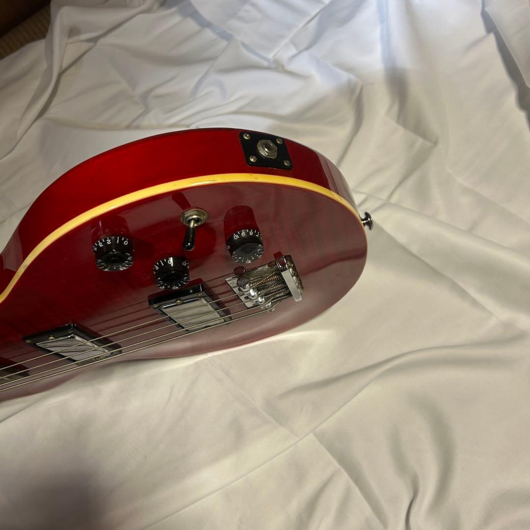 【希少】GrassRoots レスポールベース フレイムメイプル レッド