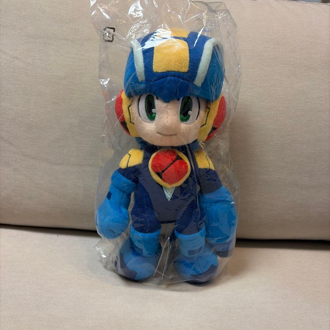 【希少完売品☆タグ付き新品未使用】　ロックマンエグゼ　ぬいぐるみ　s 三英貿易