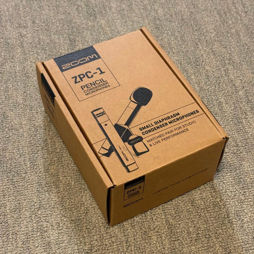 ZOOM ZPC-1 コンデンサーマイク 2本セット