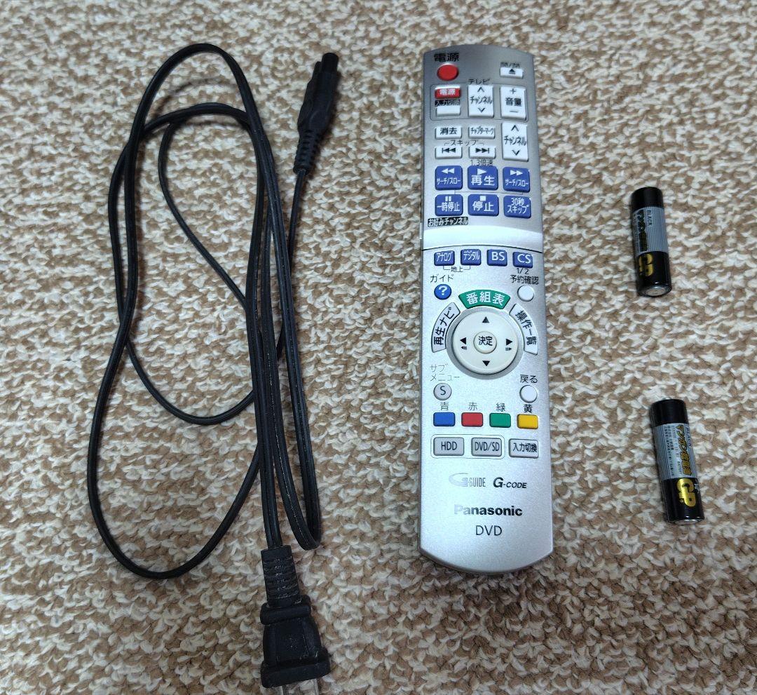 パナソニックDVDレコーダー DMR-XW120-K　中古