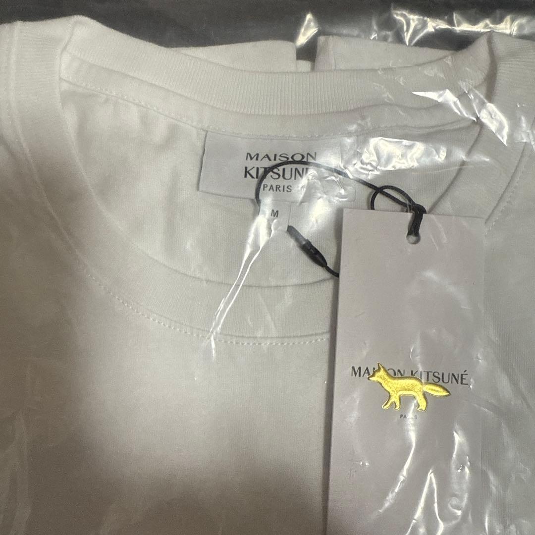 MAISON KITSUNÉ ホワイト Tシャツ Mサイズ 2