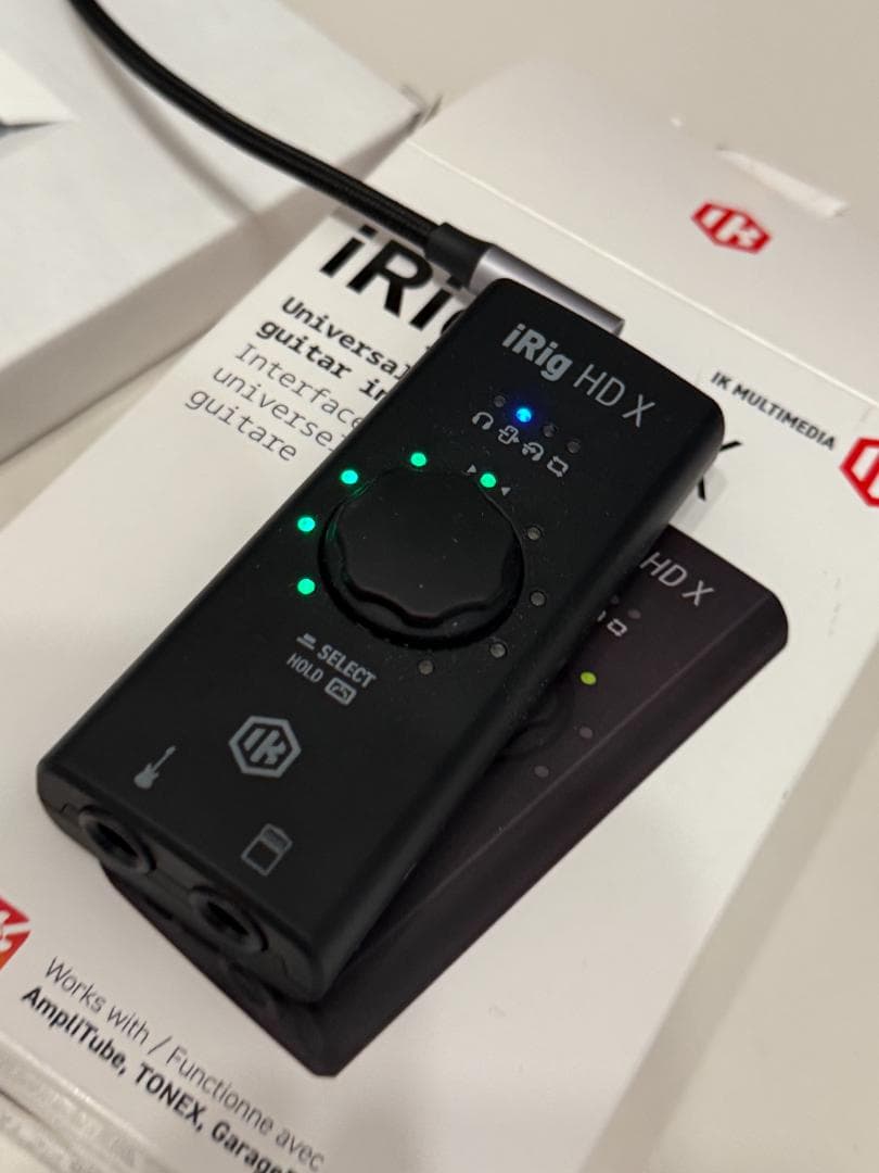 IK Multimedia iRig HD X ギター用インターフェイス