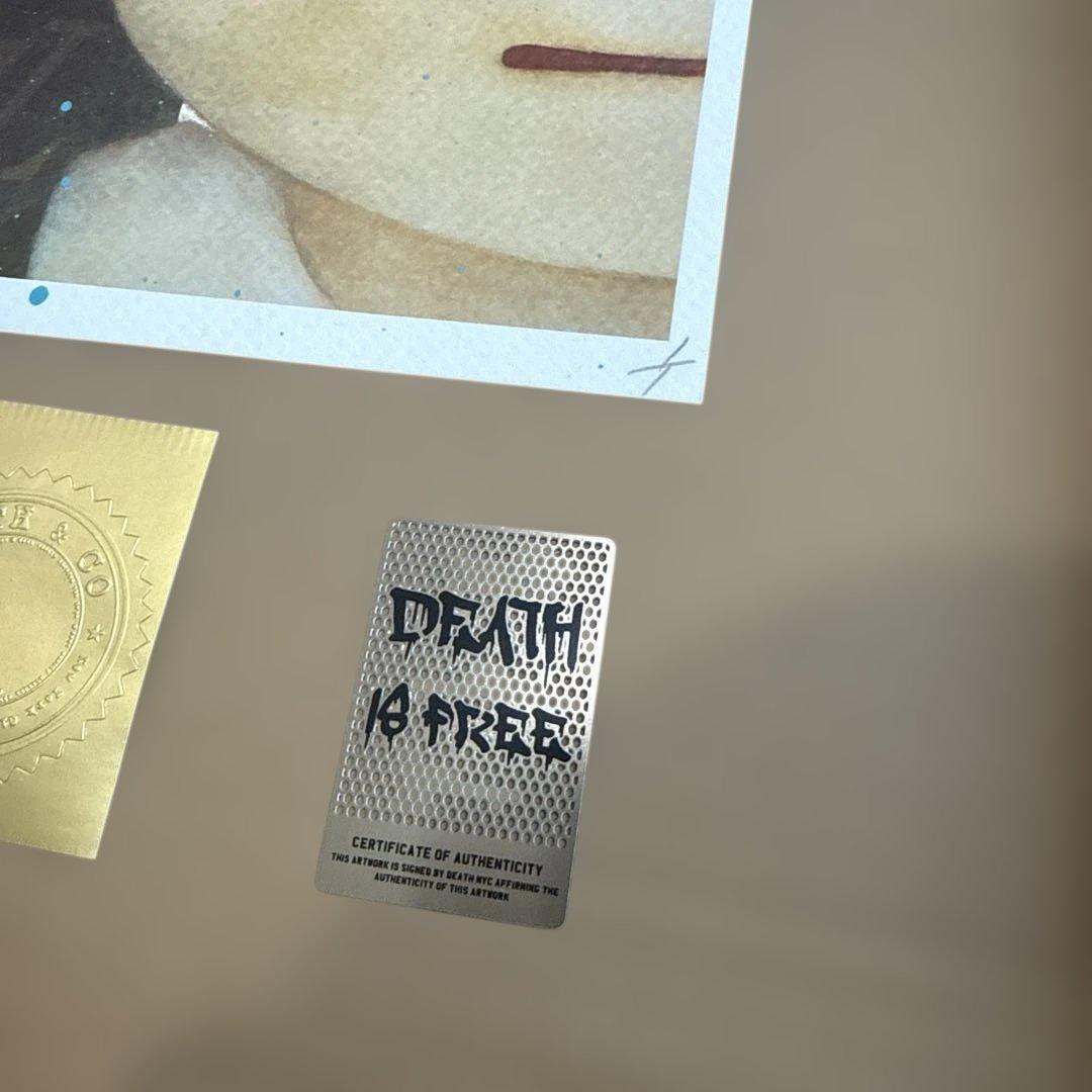 death nyc 世界限定1枚　現代アート　奈良美智