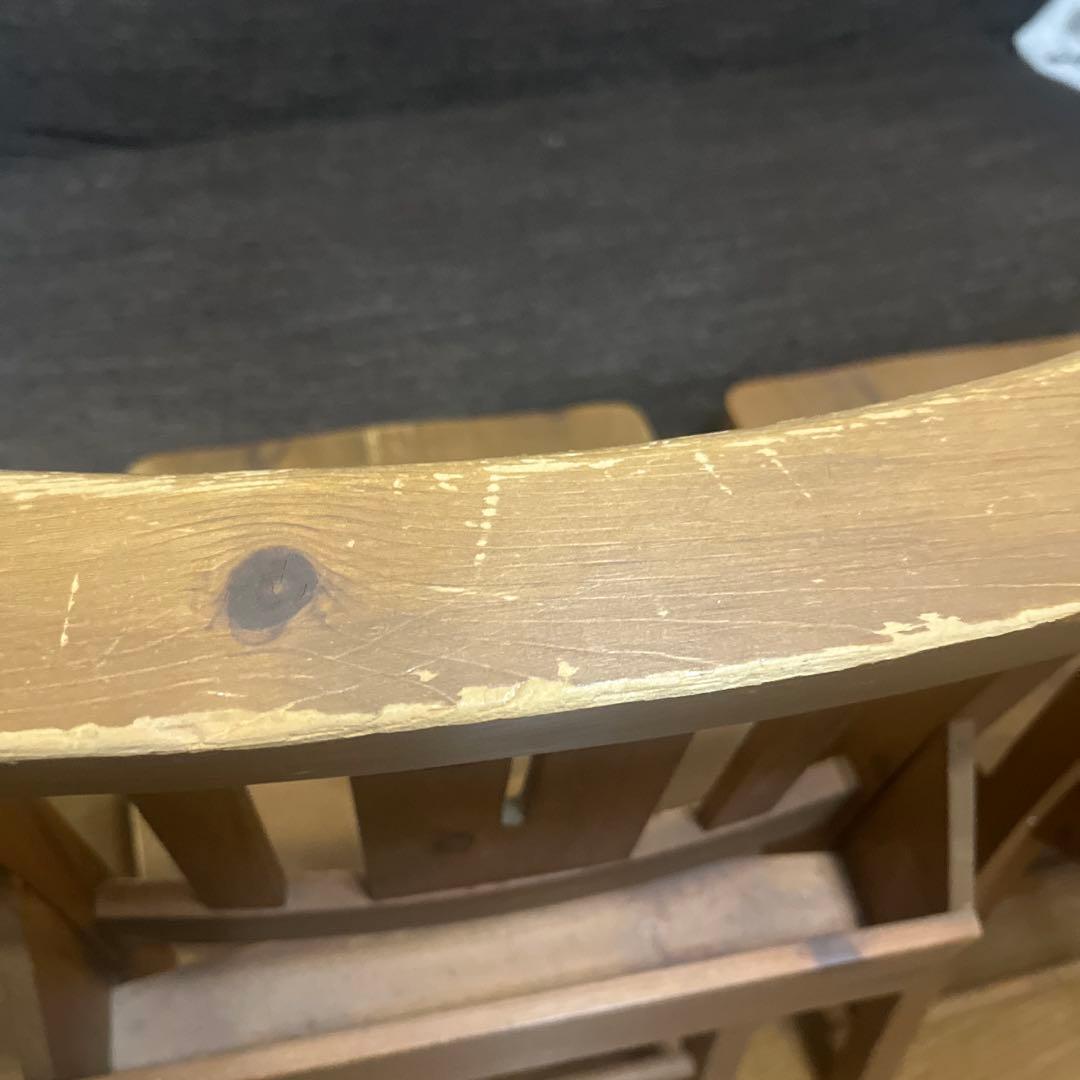 チャーチチェア2脚セット♪引き取り限定【スタジオクリップ】