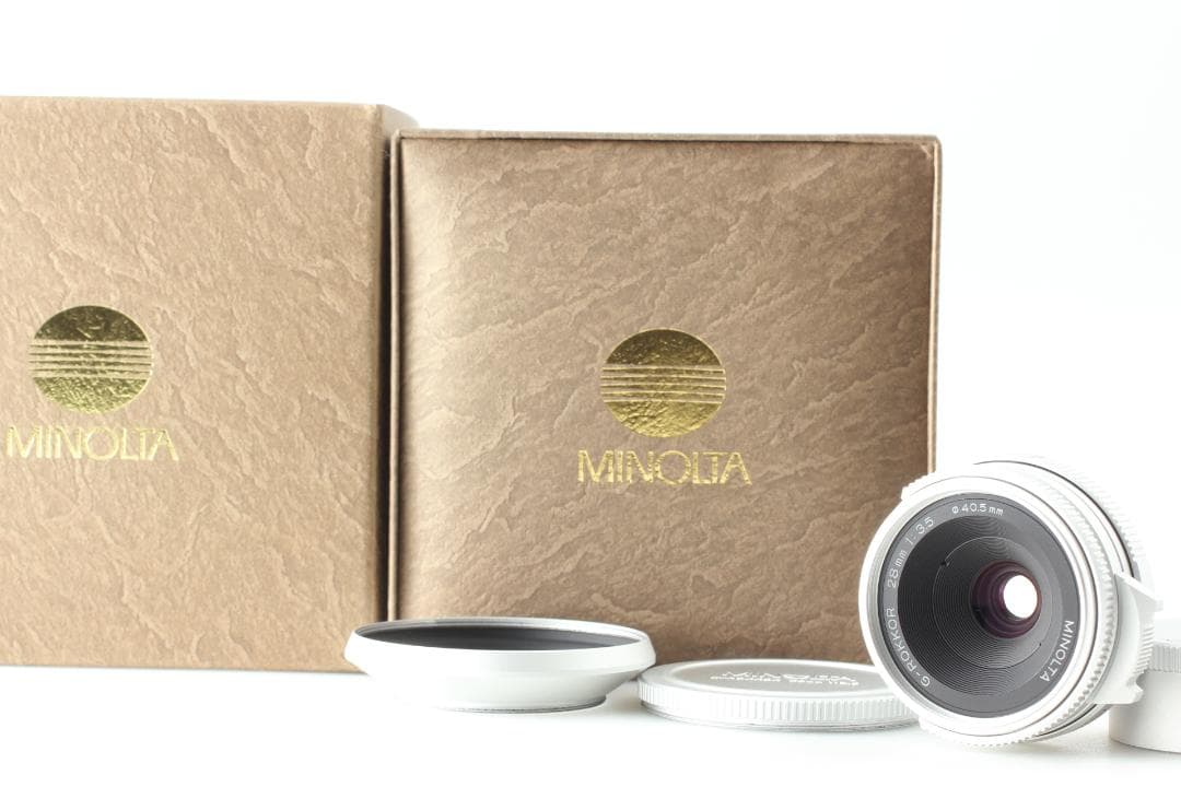 Minolta G Rokkor 28mm f/3.5 L Lens 未使用