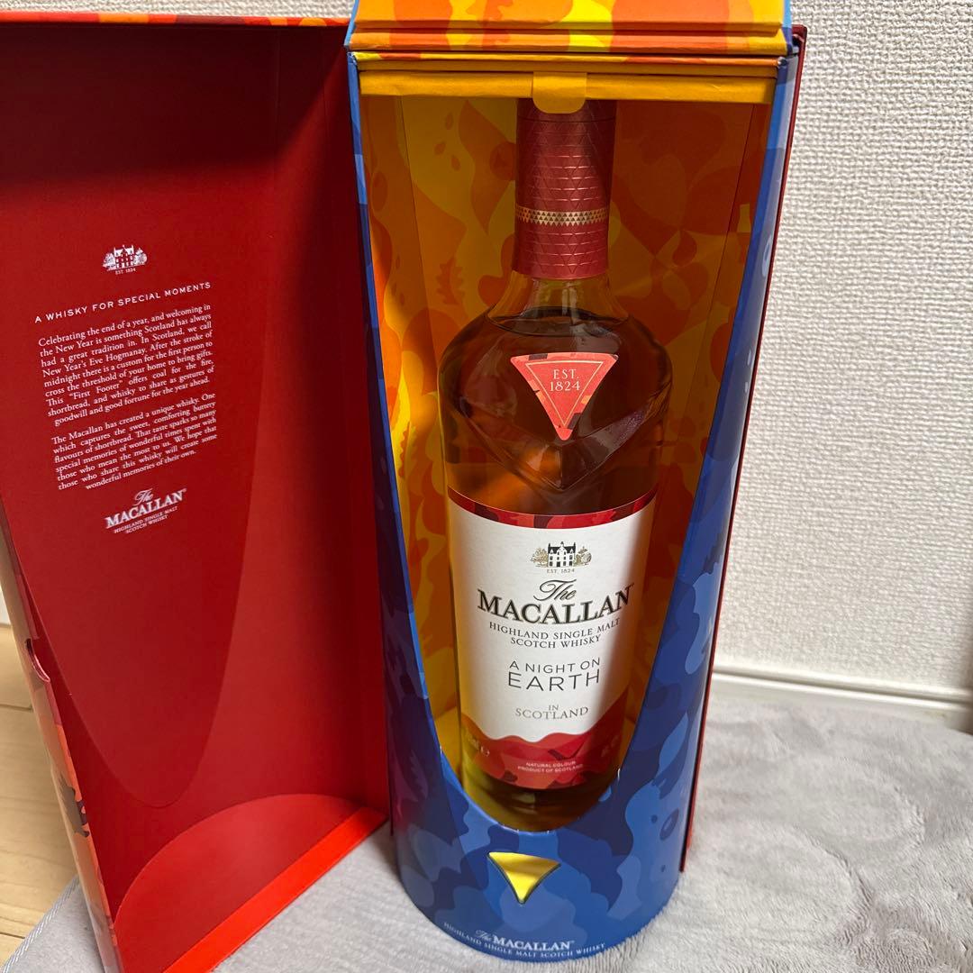 【未開封】マッカランA Night on Earth&12年シェリーオークカスク