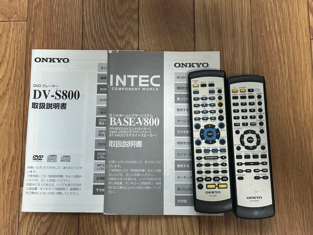 ☆オンキョー ONKYO 5.1ch ホームシアターシステム・DVDプレーヤー☆