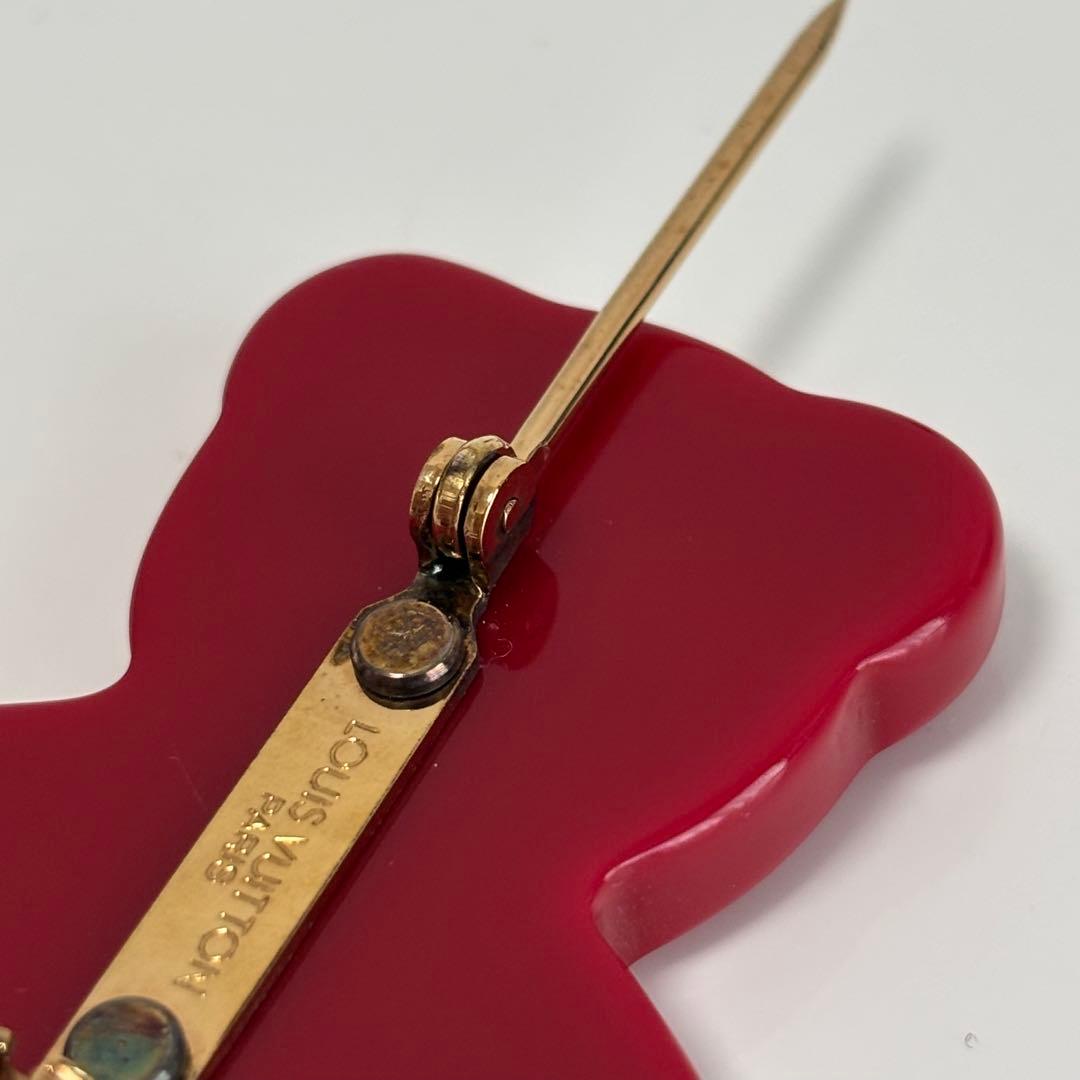 ルイ ヴィトン ブロッシュ ヌヌール テディベア ブローチ ペア 2個セット