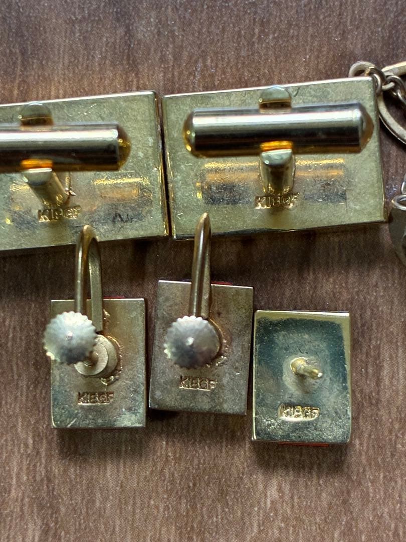 遺品整理　ネックレス　ピアス　まとめ　k18gp シルバー　925