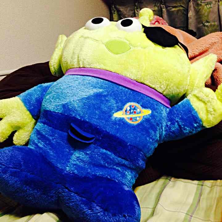 リトルグリーンメンのぬいぐるみ