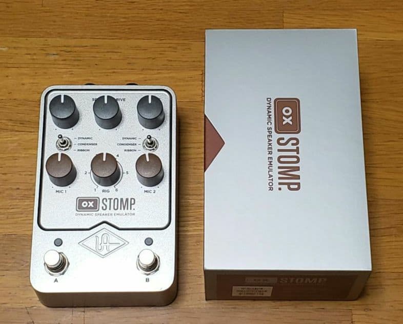 UNIVERSAL AUDIO UAFX OX Stomp アダプター付き 美品