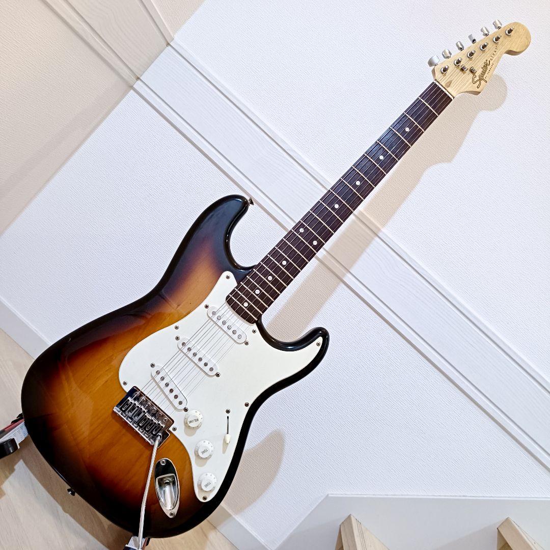 メンテ済｜Squier ストラトキャスター　サンバースト エレキギター