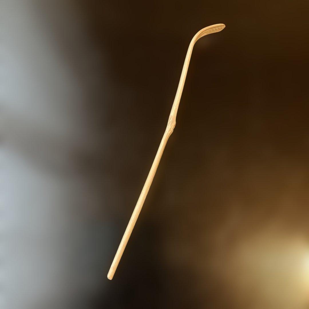 茶道　茶杓　銘・福禄寿