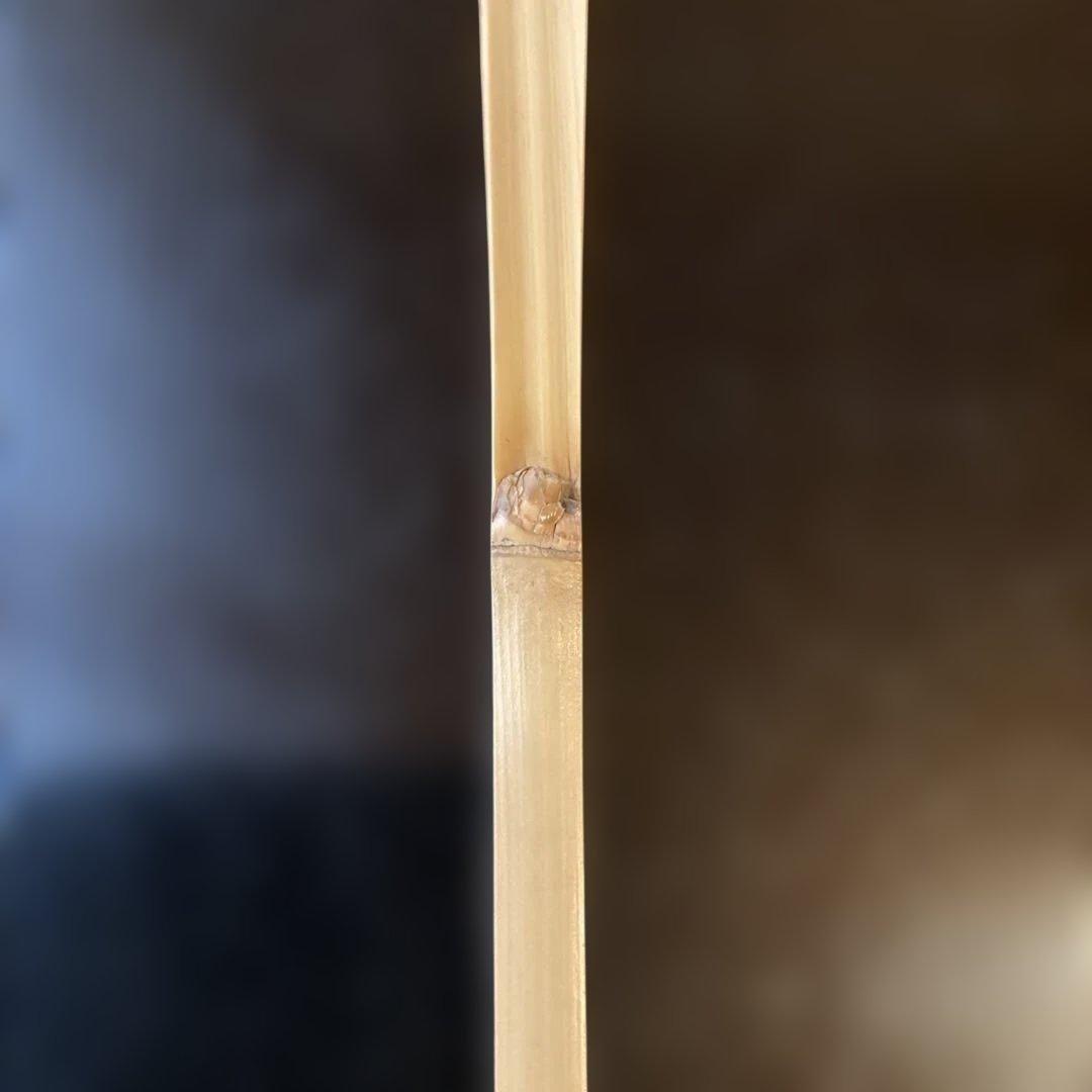 茶道　茶杓　銘・福禄寿