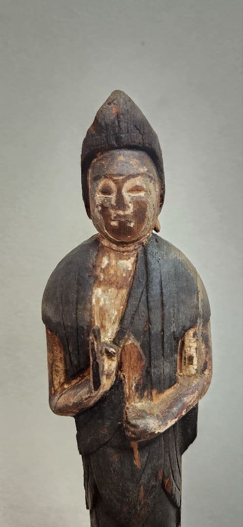 仏像‥木彫観音立像‥仏教美術