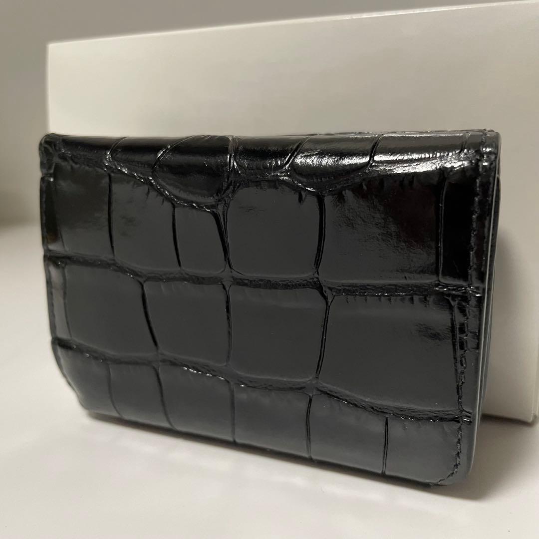 ✨未使用に近い✨　Balenciaga コンパクトウォレット　財布　レザー　黒