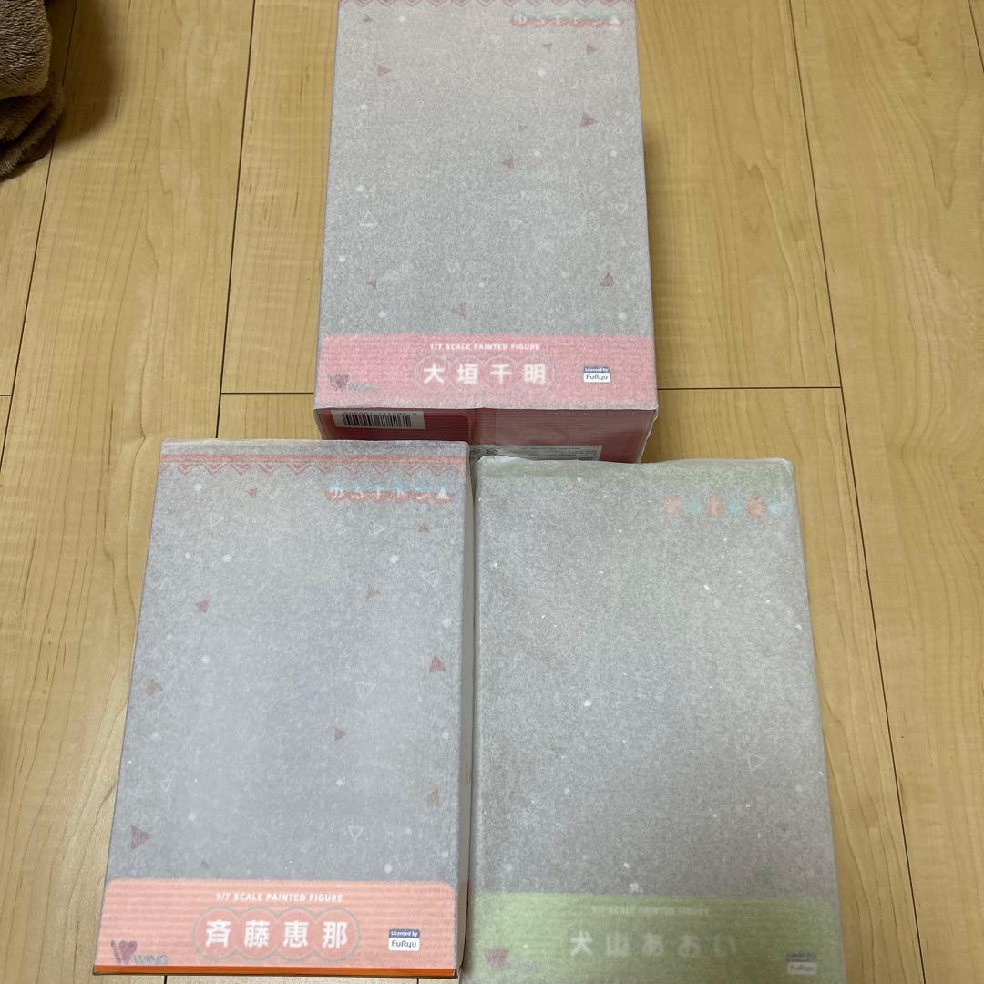 ゆるキャン△ 犬山あおい 大垣千明 斉藤恵那 フィギュア ゆるキャン