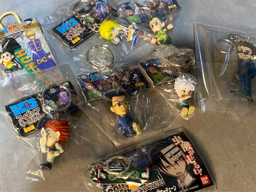 HUNTER×HUNTER フィギュア キーホルダー1999年 セット