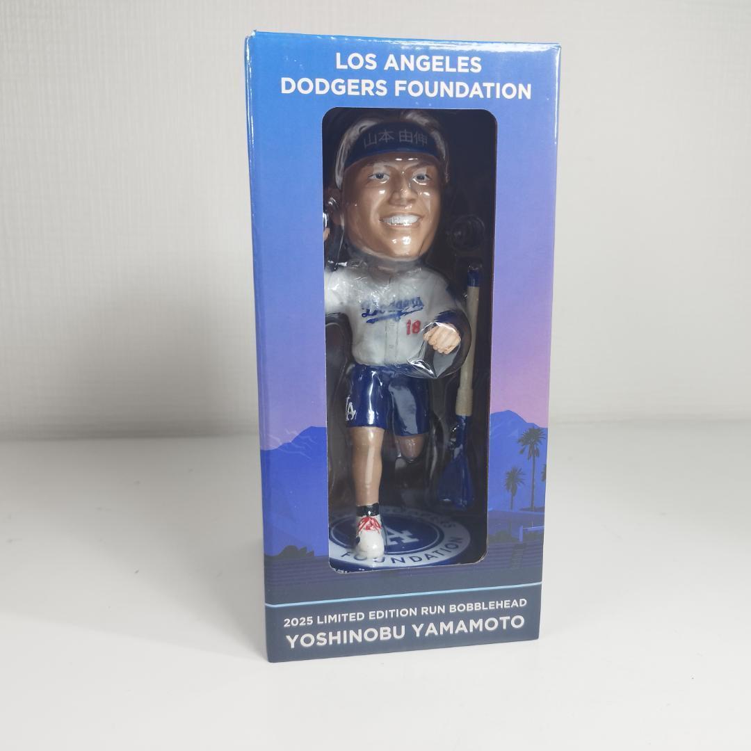 山本由伸 ドジャース サンセットラン ボブルヘッド 大谷翔平 非売品 h87T