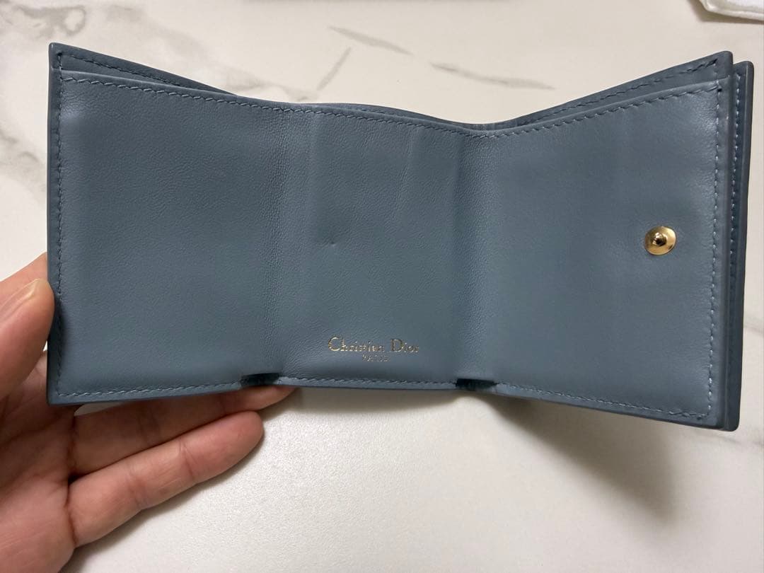 【美品】クリスチャンディオール 30 モンテーニュ コンパクトウォレット