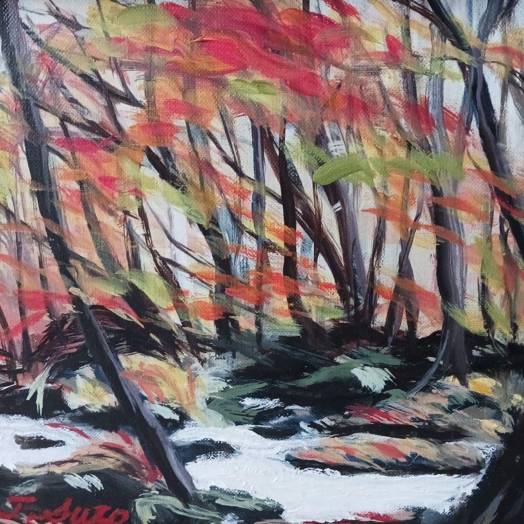 紅葉の奥入瀬渓流.青森県十和田湖