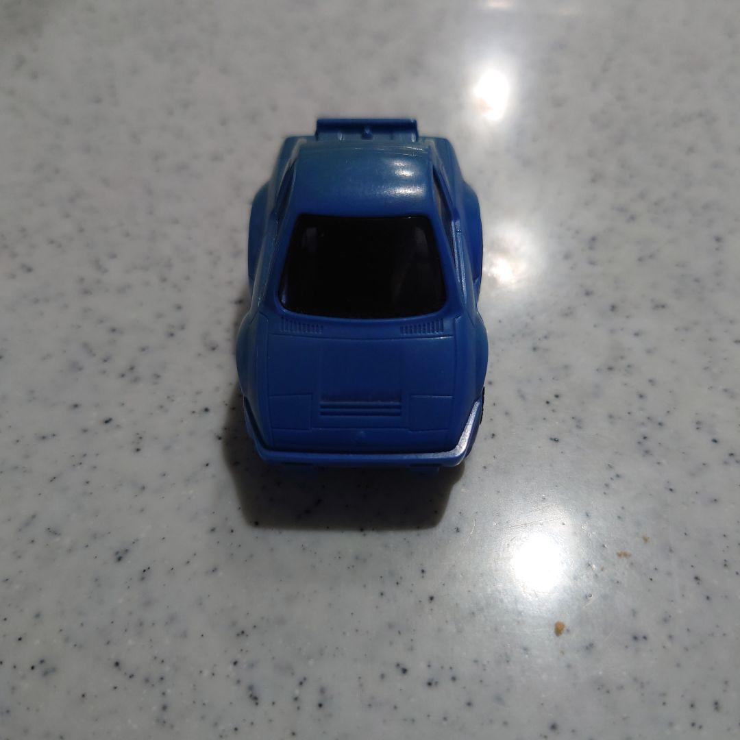 【希少当時物】チョロＱ　青色 ニッサン MID4 No.007