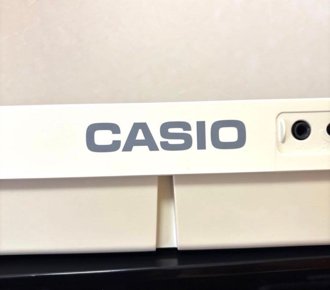 【美品】カシオ CASIO 光ナビゲーション キーボード LK-516 付属品
