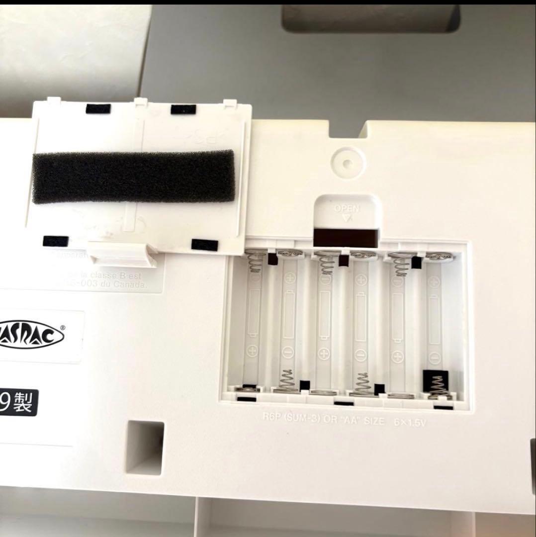 【美品】カシオ CASIO 光ナビゲーション キーボード LK-516 付属品